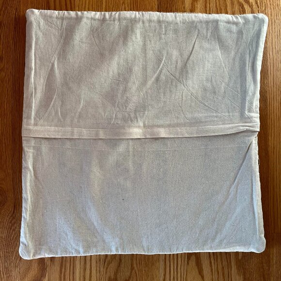 Vintage Turkish Kilim Pillow with Insert - Picture 5 of 5